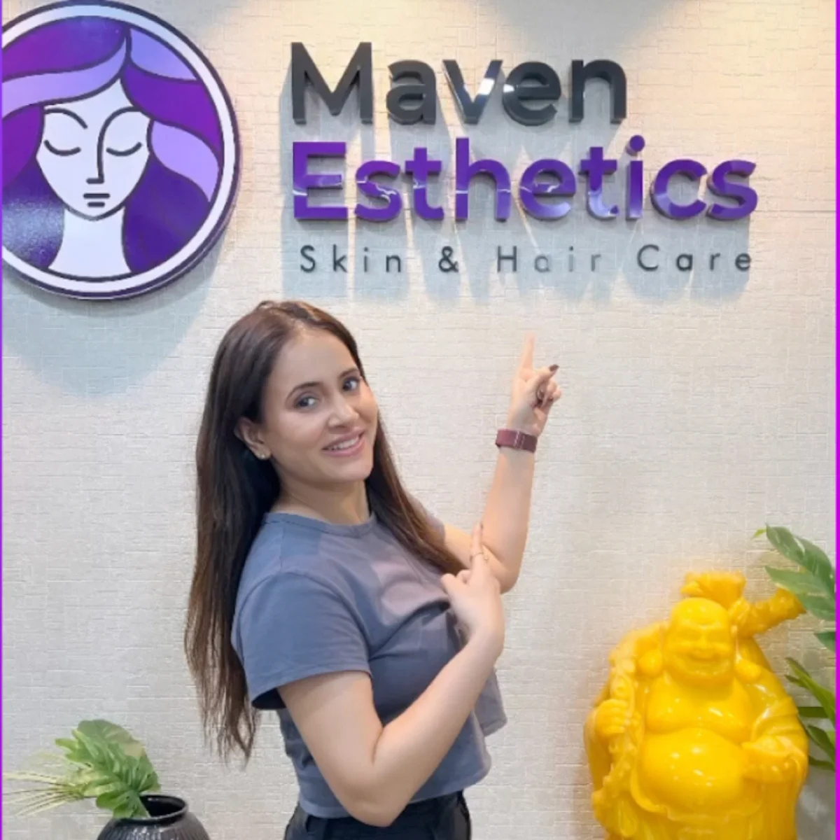 Maven Esthetics client